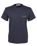 NWT TRUSSARDI Milano crewneck cotton Navy blue luxury Italy XL Unisex