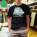 Retro Cat Convertible Cruise Beach Vibes Vintage Aesthetic Shirt Unisex