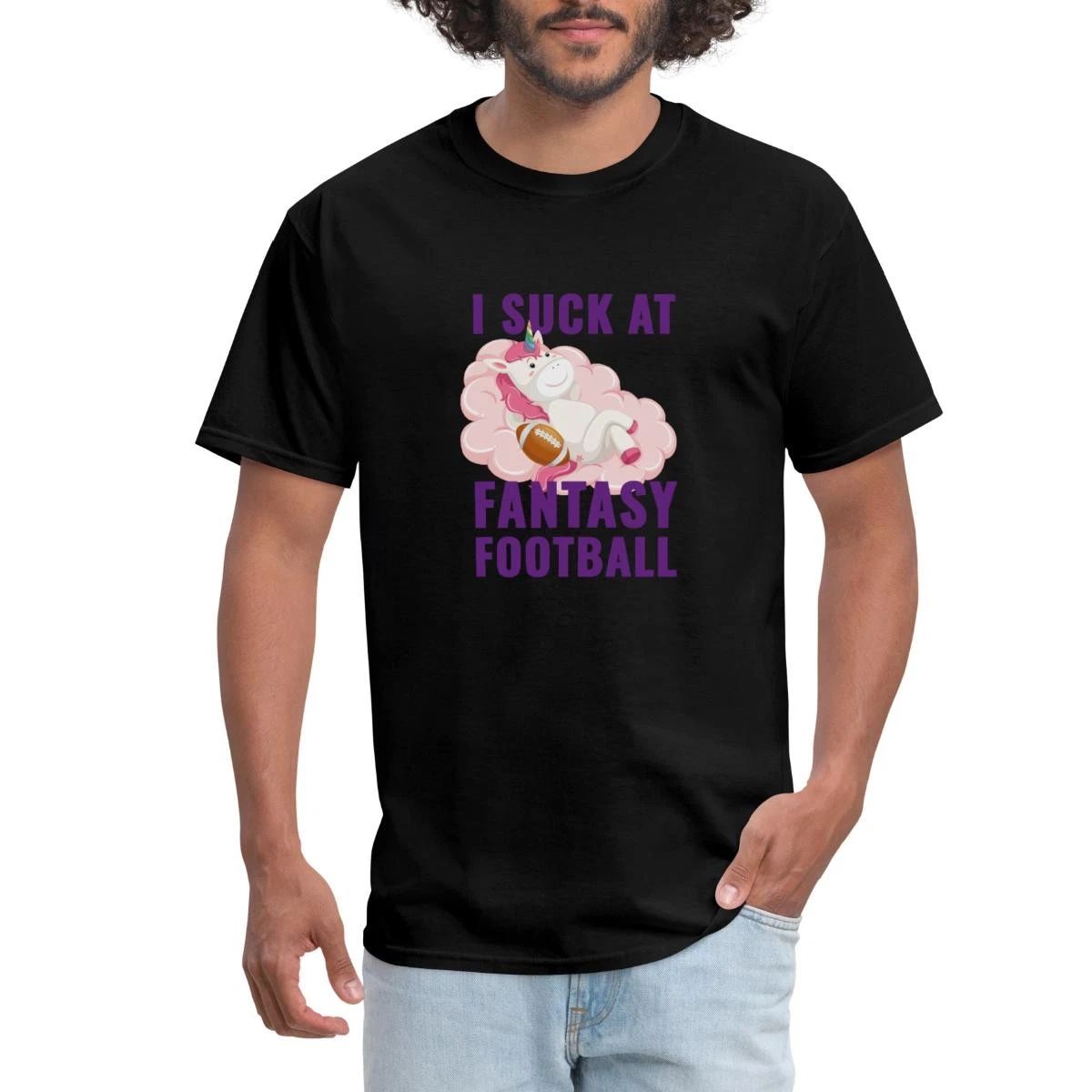 I Suck At Fantasy Football Unicorn Men's Unisex