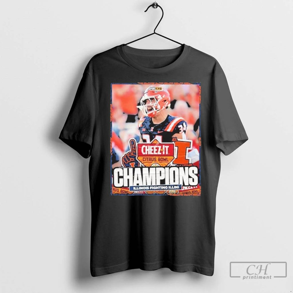 Premium Citrus Bowl Illinois Fighting Illini Win South Carolina Gamecocks Champions Unisex