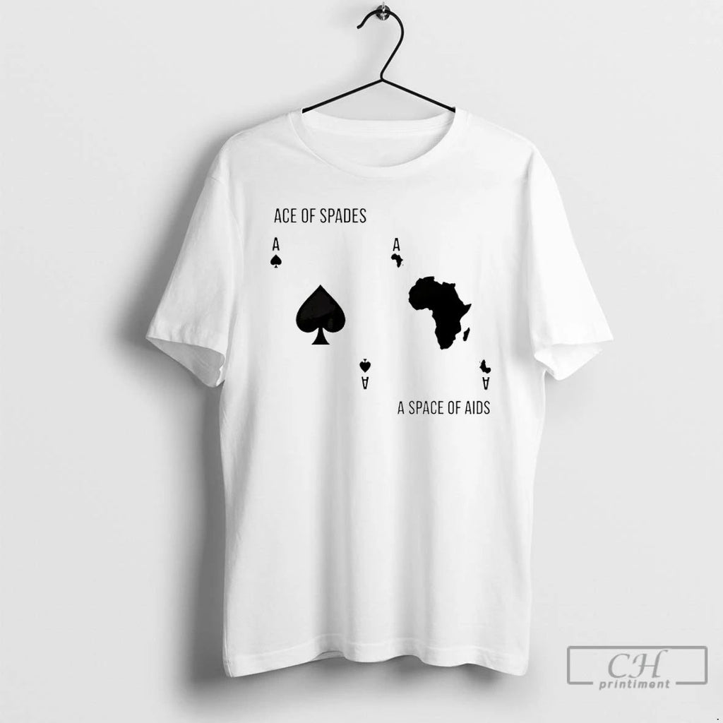 Classic Grandpa Ace Of Spades Space Of Aids T Shirts Unisex