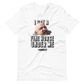 JEREMIAH JOHNSON Del Gue Quote White Tee Short-Sleeve Unisex Unisex