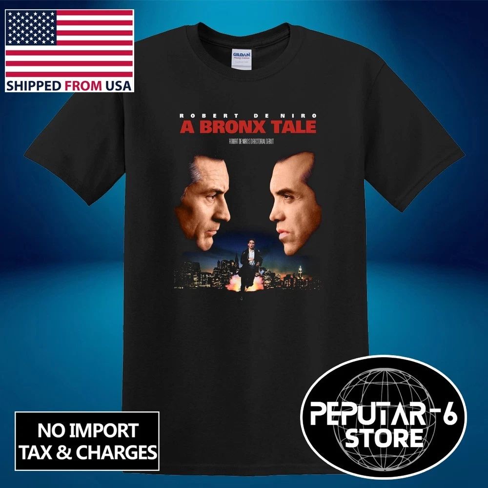 Robert Deniro A Bronx Tale Men's Black Size S-5XL Unisex