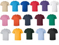 Mens T Shirts Plain Cotton Short Sleeve Unisex Tee Top Soft New Colours Unisex