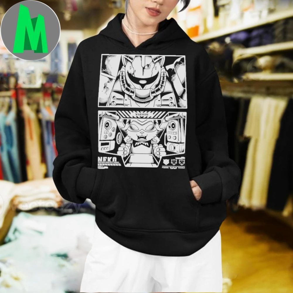 Cat Aznable Bw Shirt Unisex