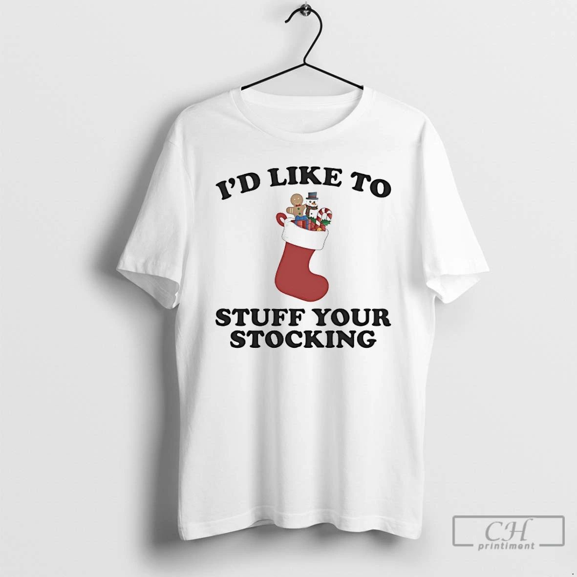 Classic Id Like To Stuff Your Stocking T Shirts Unisex
