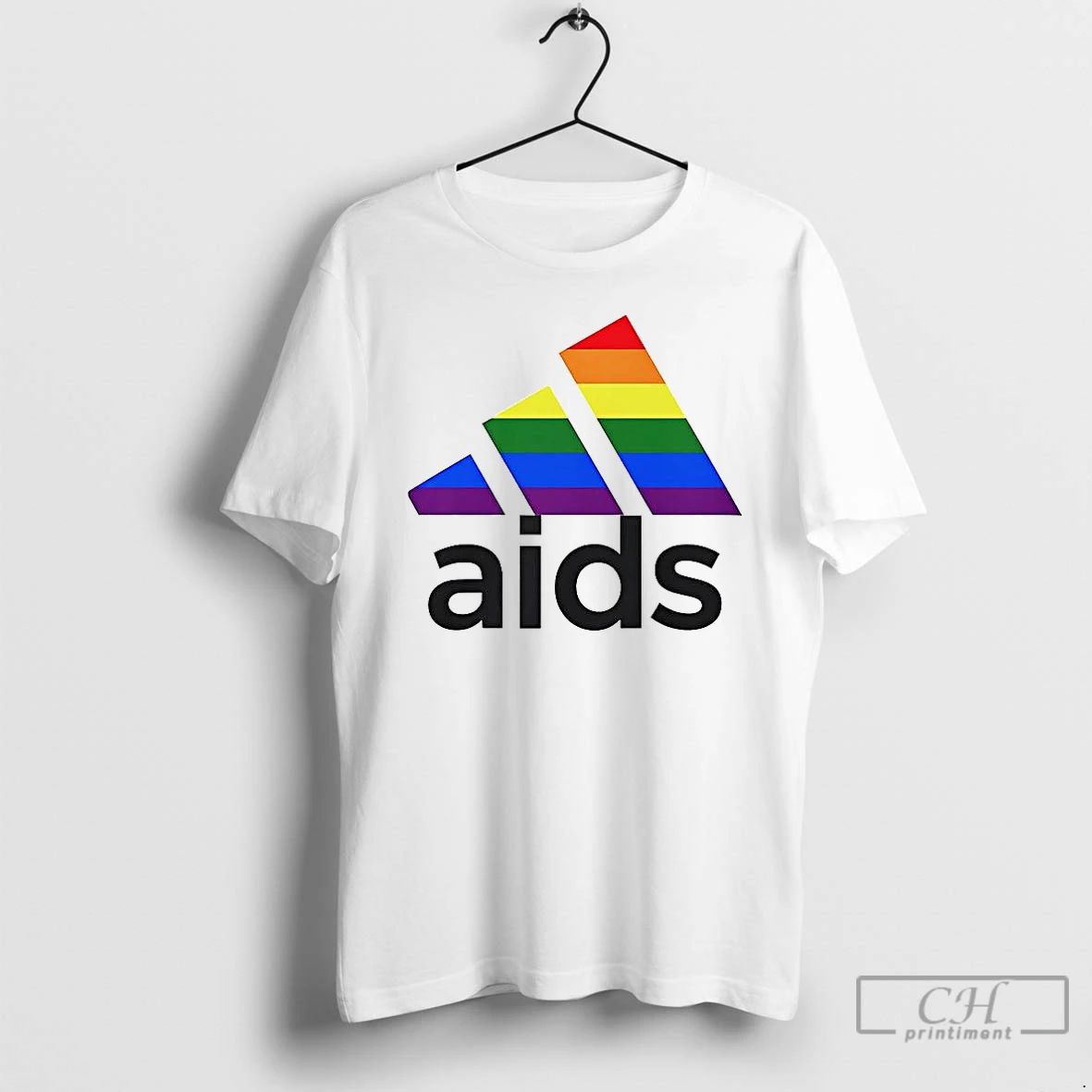 Classic Aids Lgbt Logo T Shirts Unisex