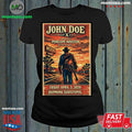 John Doe Sebastopol CA April 3 2026 Poster Shirt Unisex