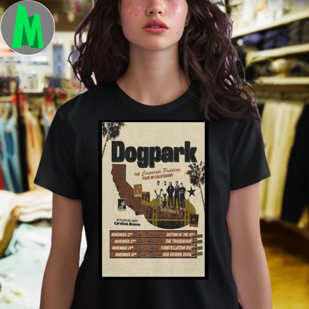 Dogpark November Shows 2025 Poster Shirt Unisex