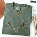 Skeletons Yoga Comfort Tee Skeleton Pose Shirt Soft Yoga Unisex