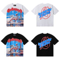 Godspeed Skeleton Surf Graphic Tee Streetwear Men's Hip Hop Skate Gothic Unisex