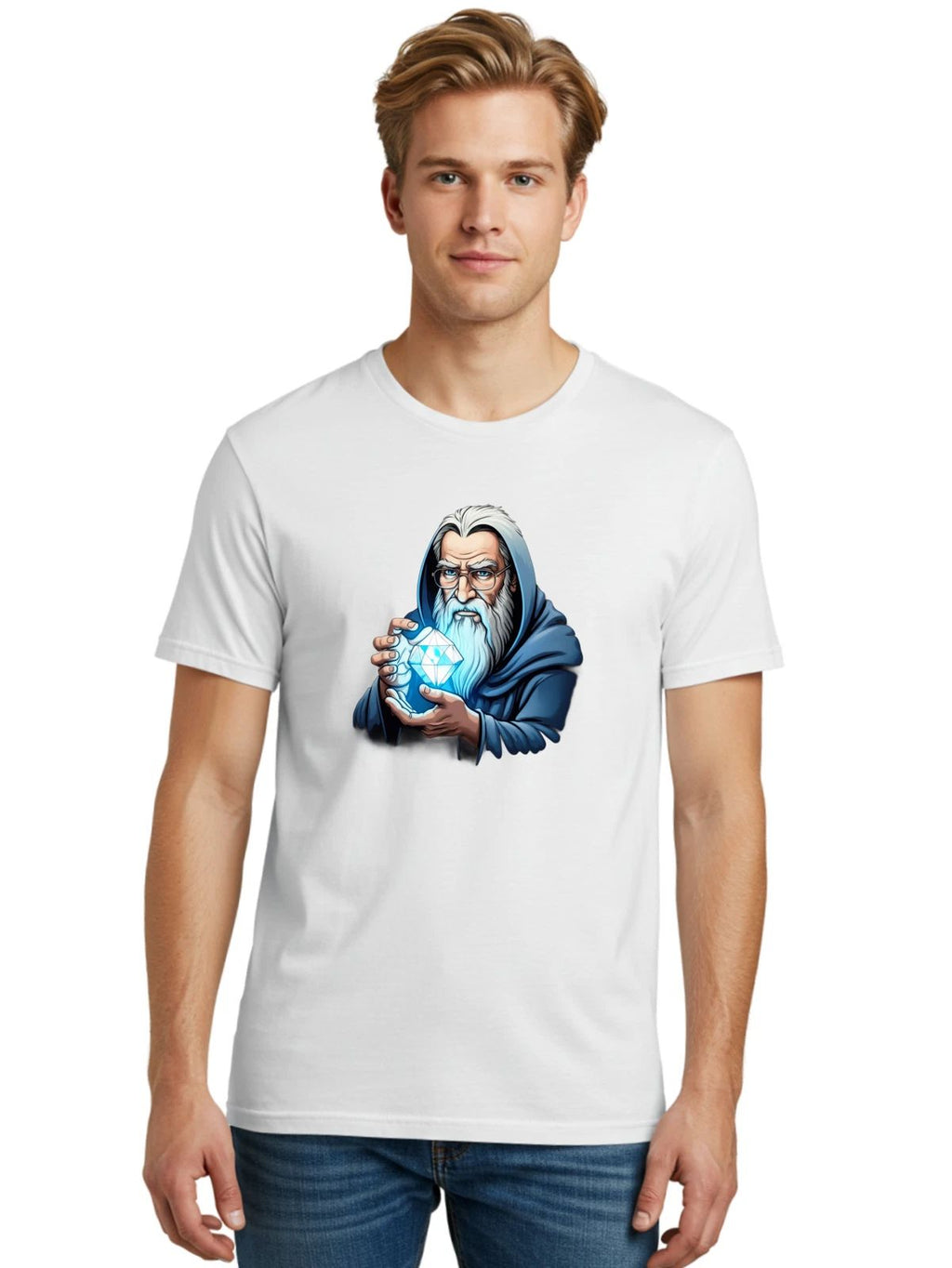 Ethereum-Founder Mens Graphic Tee, 100% Cotton, Casual Summer Wear Unisex