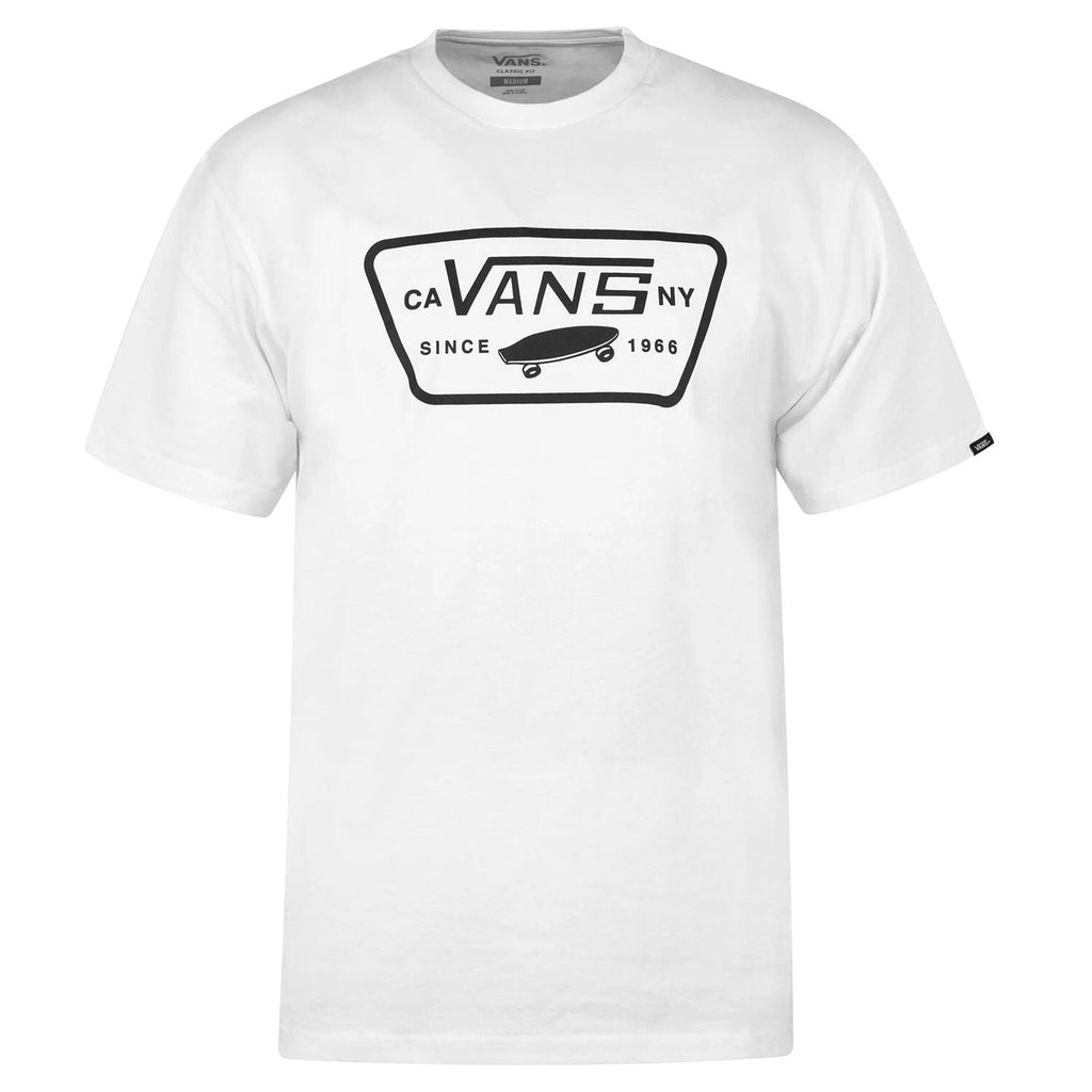 Vans Full Patch Logo White - Motifs with Print Print Unisex