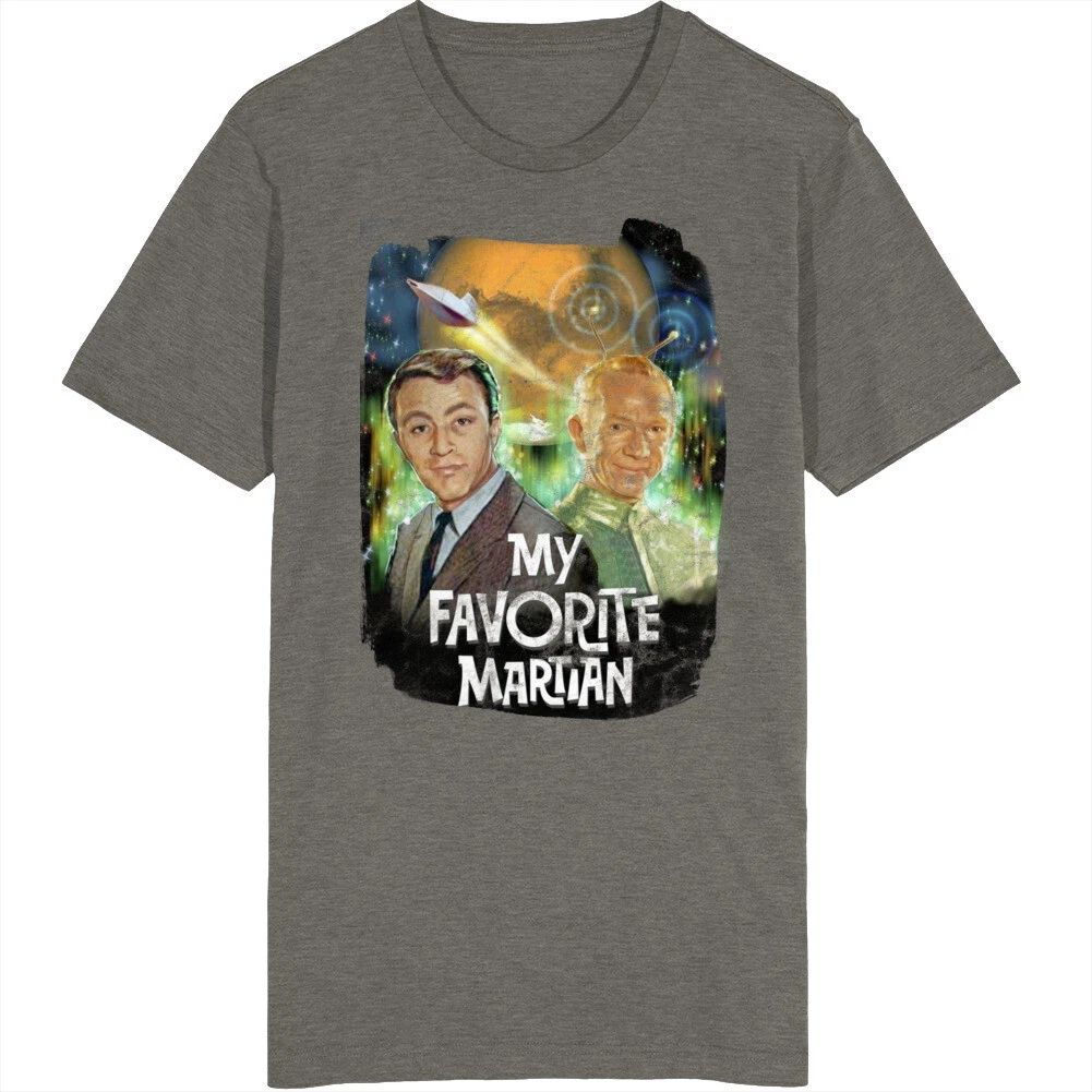 My Favorite Martians 60s Tv Series Show Worn Look Vintage Unisex T Shirt Unisex