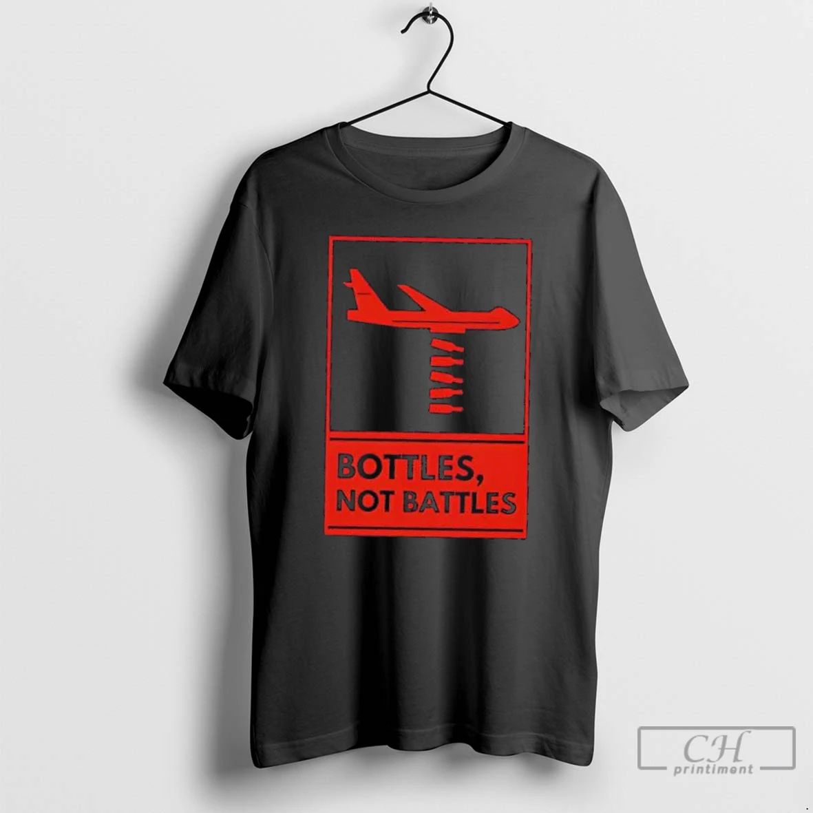 Classic Bottles Not Battles T Shirts Unisex