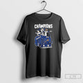 Premium Los Angeles Are Back To Back Champions 2025 On The Parade Float T Shirts Unisex