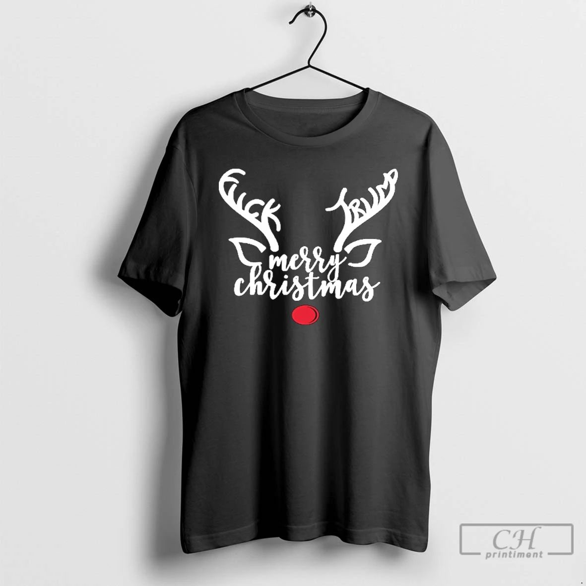Premium Merry Christmas Fuck Trump Xmas T Shirts Unisex