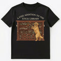 Dog Lover Golden Retriever Stick Librarian Dog Parent Unisex Unisex