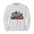 Funny Christmas Dog , Cute Dogs Sweater, Christmas Party, Dog Lover Sw Unisex