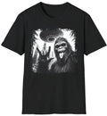 Funny Bigfoot Alien Abduction : Cryptid UFO Tee Unisex