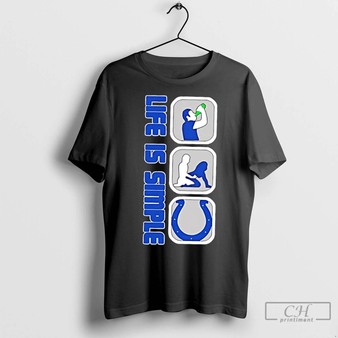Premium Indianapolis Colts Football Life Is Simple Unisex