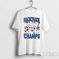 Premium Los Angeles Dodgers Back 2 Back Mini Champs T Shirts Unisex