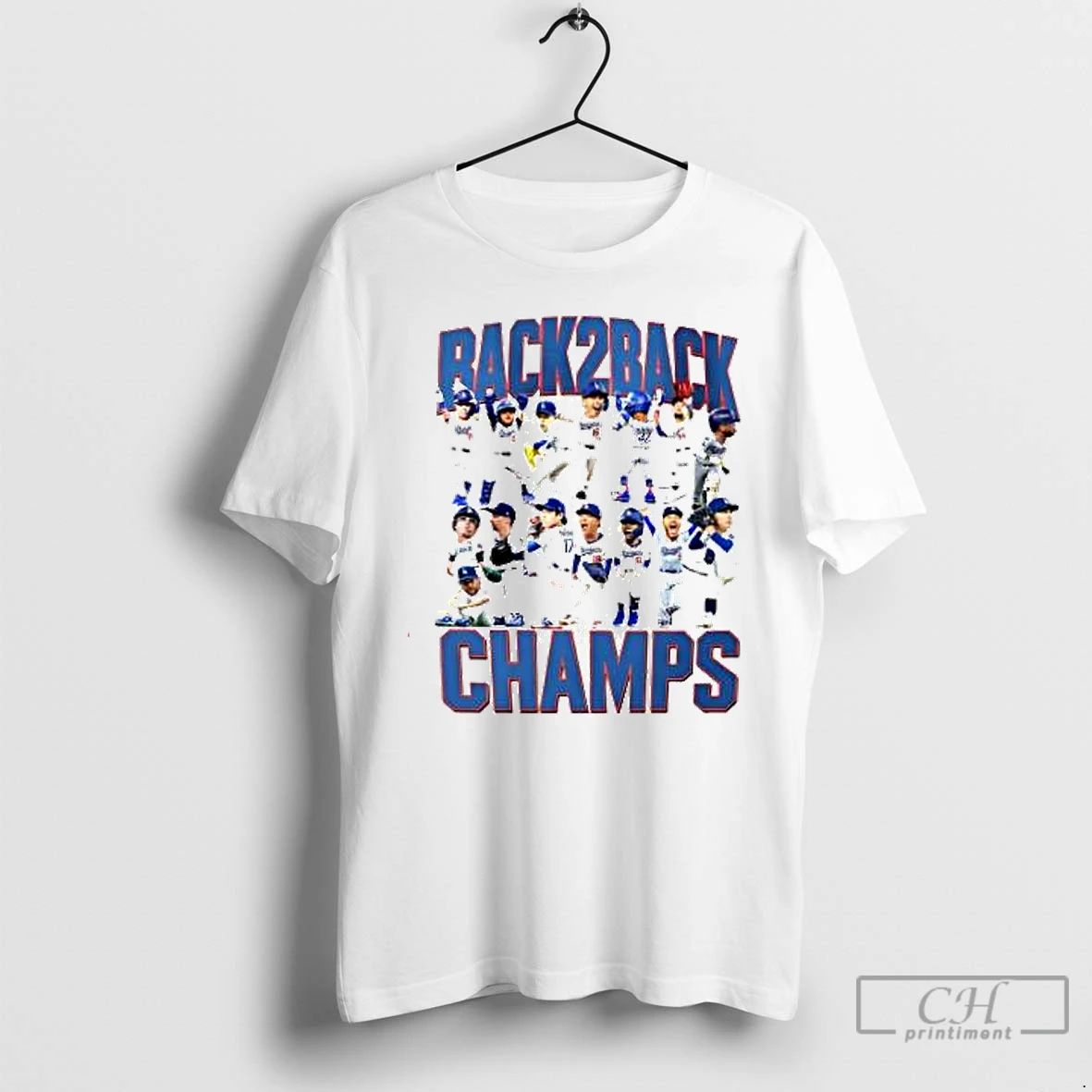 Premium Los Angeles Dodgers Back 2 Back Mini Champs T Shirts Unisex