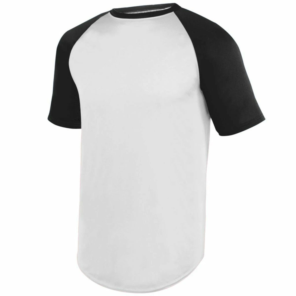 Augusta Sportswear 100% Polyester Wicking Short Sleeve Baseball Jersey 1508 Unisex