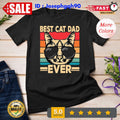 2026/Best Cat Dad Ever Funny Cat Lover Retro Cat Unisex Unisex