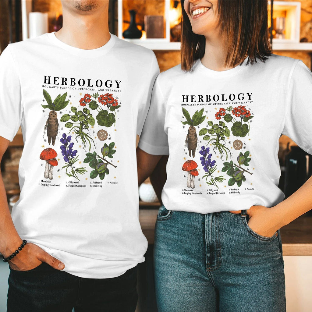 TSHIRT (1763) Herbology Plants Halloween Gardening Botanical Lover Shirt Unisex
