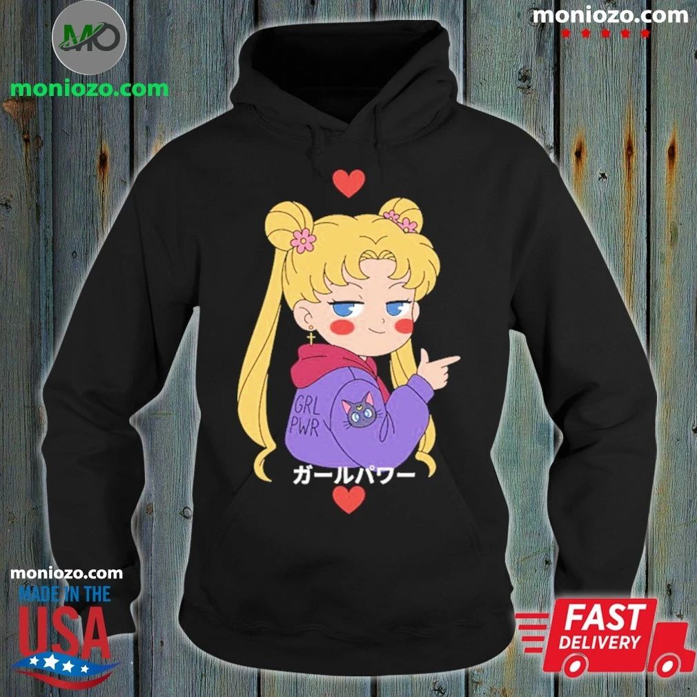 GRL PWR Sailor Moon Shirt Unisex