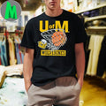 Michigan Wolverines Hoops Heritage Logo Shirt Unisex