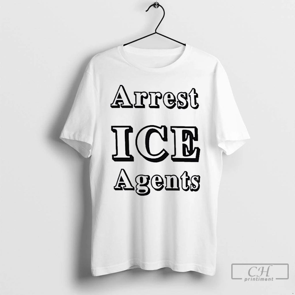 Classic Arrest Ice Agents T Shirts Unisex