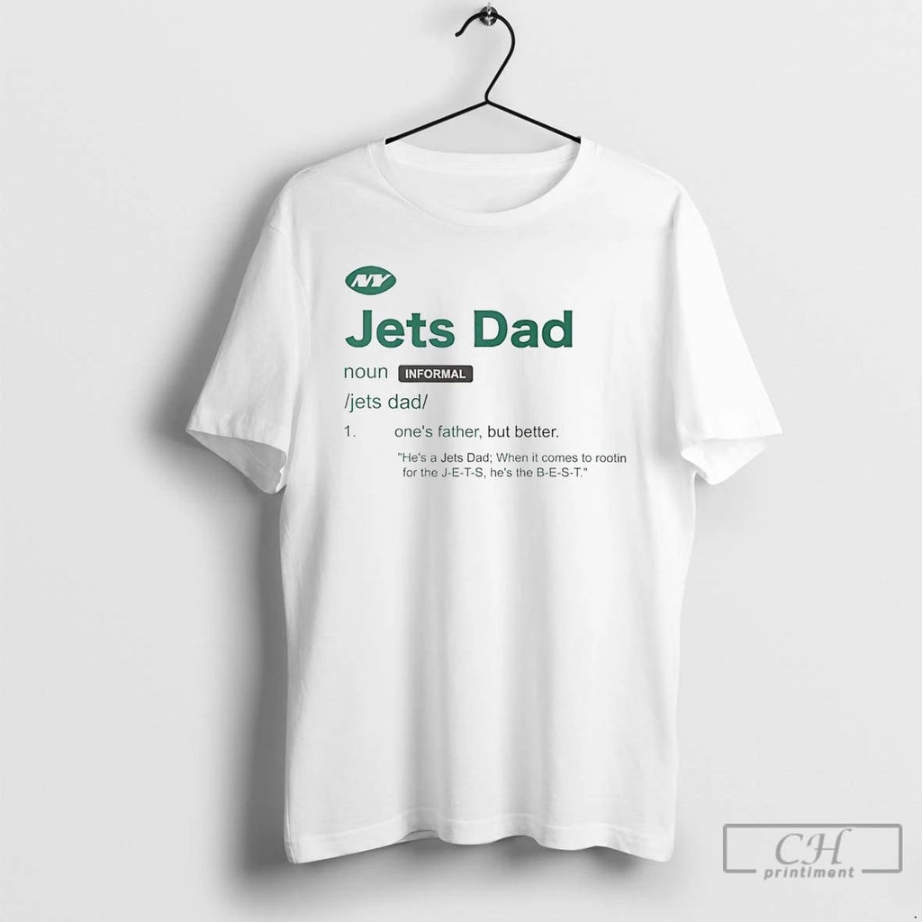 Classic New York Jets Dad Definition Meaning T Shirts Unisex