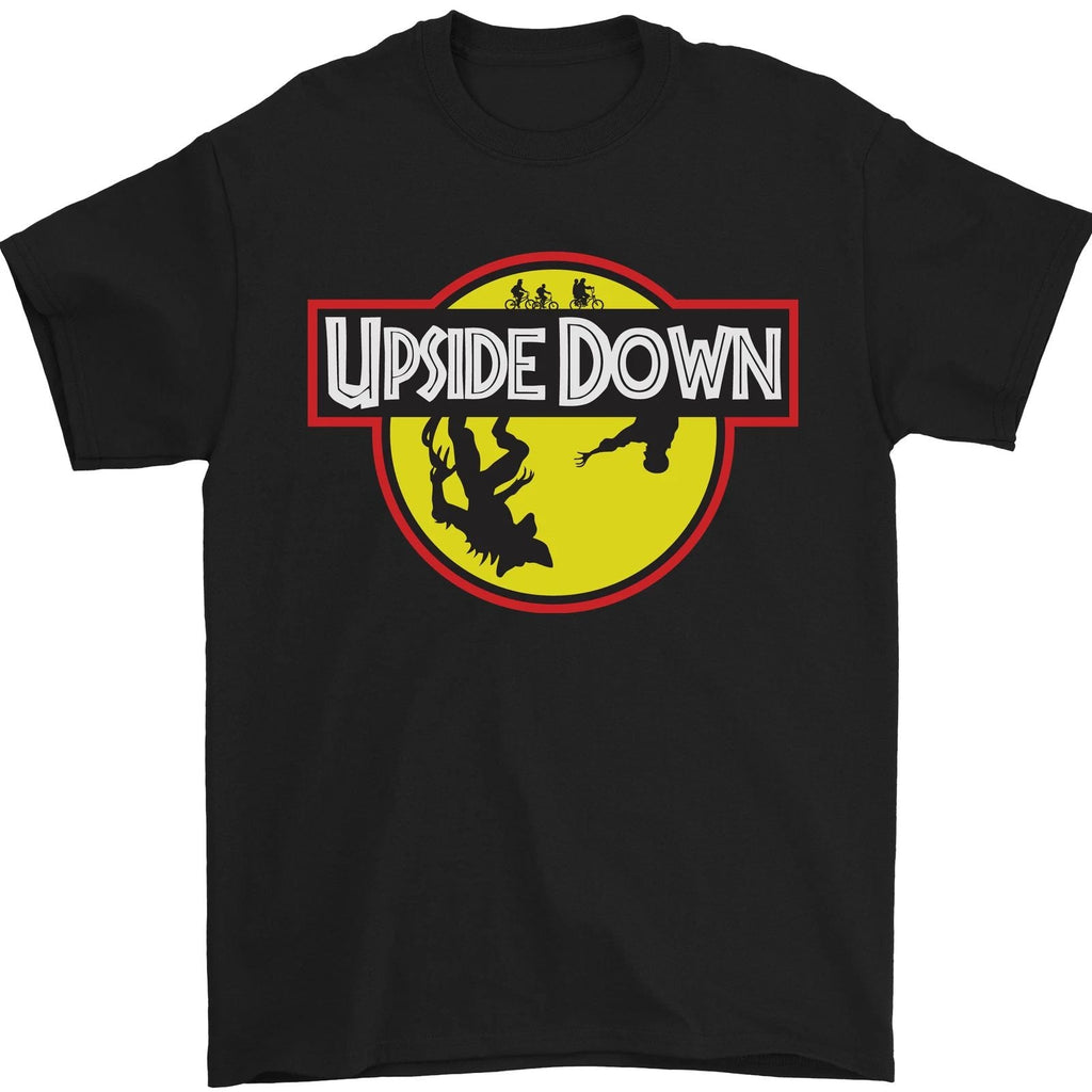 Upside Down SCI-FI TV Program Mens 100% Cotton Unisex