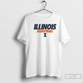 Premium Illinois Basketball Jersey T Shirts Unisex