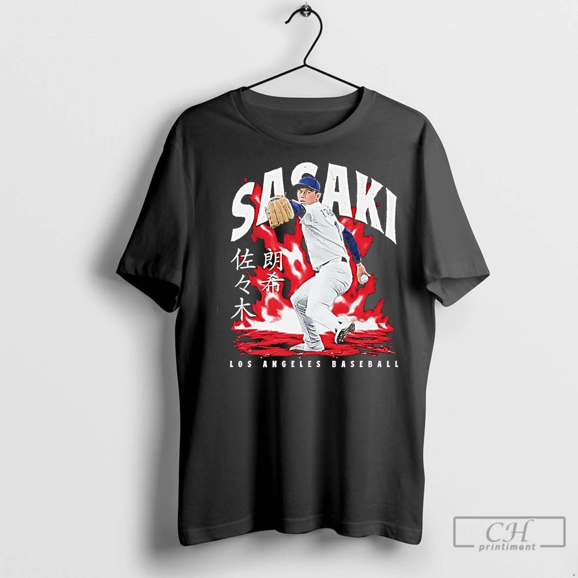 Premium Roki Sasaki Aura La Dodgers Champions Unisex