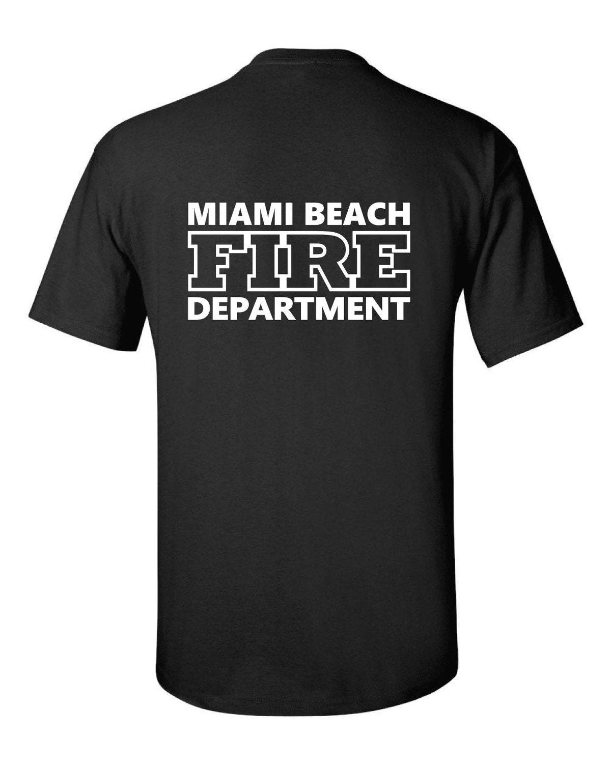 MIAMI BEACH FIRE DEPARTMENT T SHIRT - AMERICAN FIRE & RESCUE Unisex