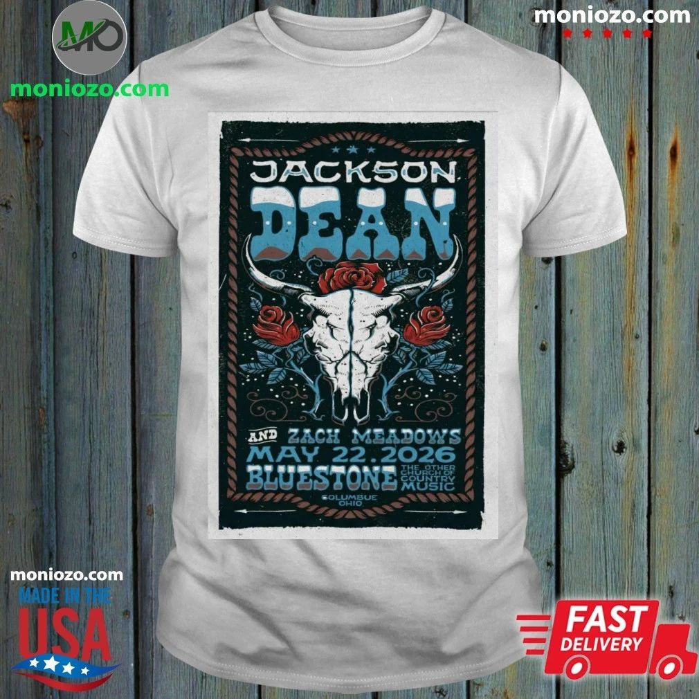 Jackson Dean concert Columbus, Bluestone, May 22, 2026 Poster Shirt Unisex