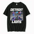 Super Heroes Amon Ra St Brown And Jahmyr Gibbs Detroit Lions Grit Tshirts Sweater Unisex