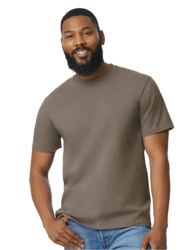 Gildan Softstyle Midweight Adult Plain Mens Workwear Cotton Casual Tee Unisex