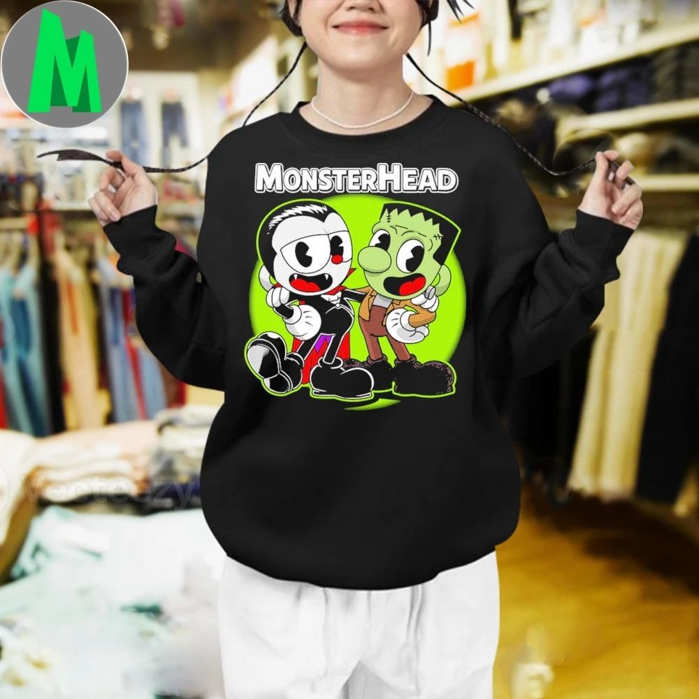 Monster Head horror duo Shirt Unisex