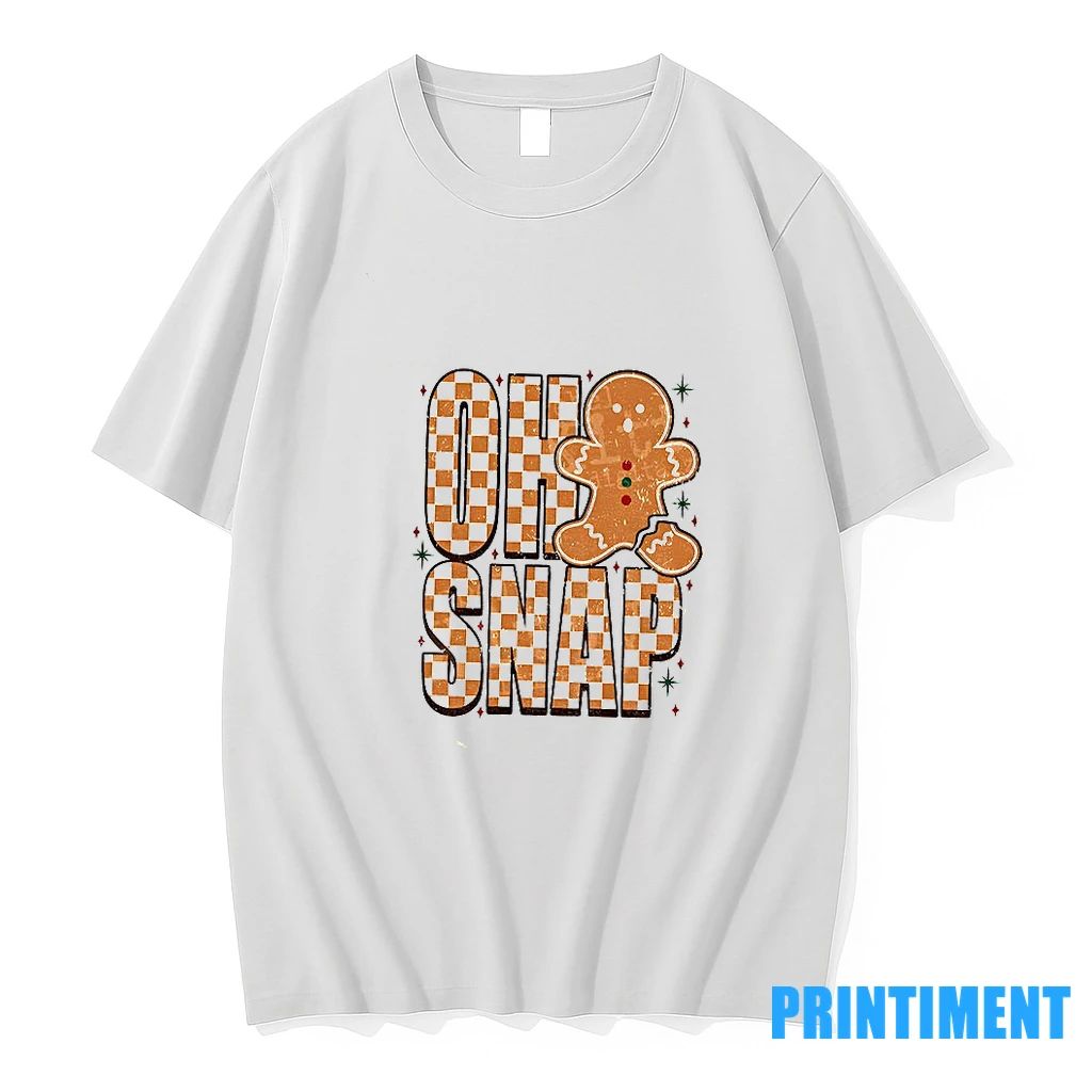 Gingerbread Broken Oh Snap Funny Trendy Christmas Tshirts Sweater Unisex