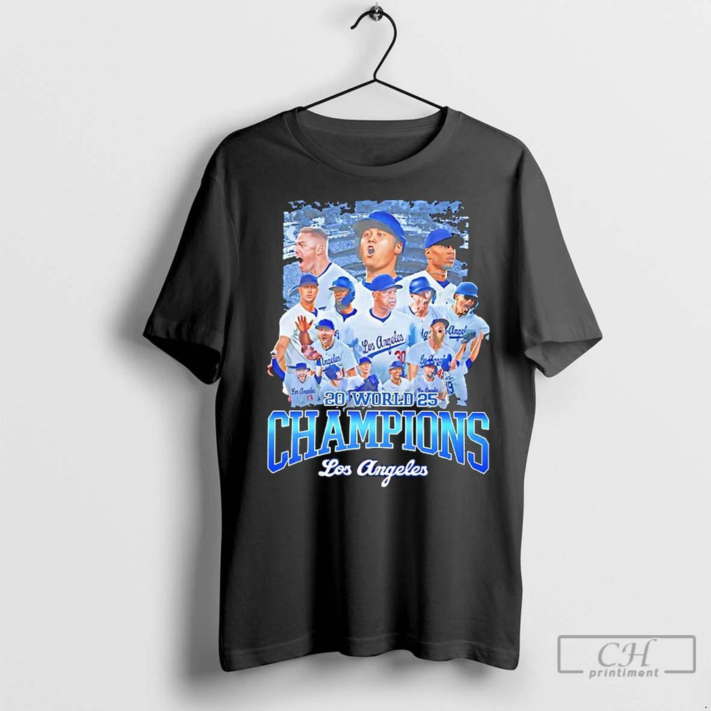 Premium 2025 World Champions Los Angeles Vintage Unisex
