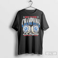Premium Los Angeles Dodgers Baseball Capital Of The World Back To Back Champions Unisex