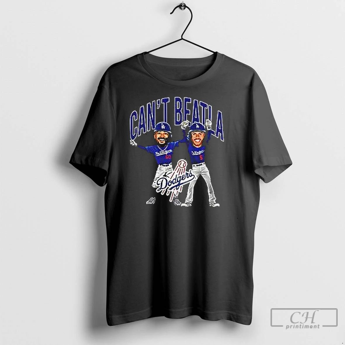 Classic Los Angeles Dodgers Merch Dodgers Celebration Dance Cartoon Unisex
