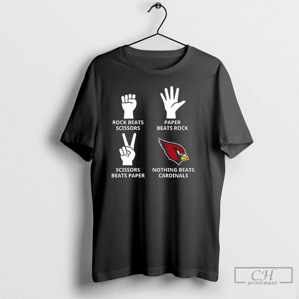 Classic Nothing Beats Arizona Cardinals Football Logo T Shirts Unisex