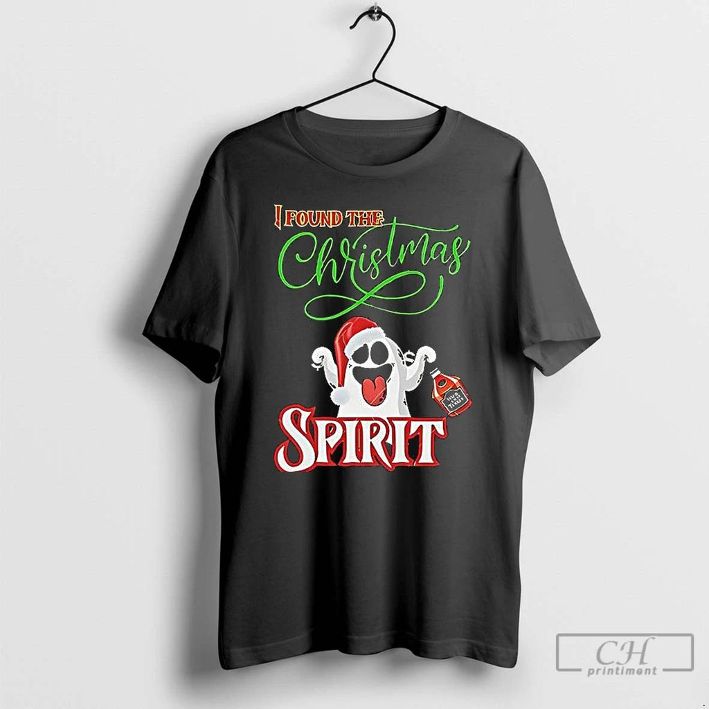 Classic I Found The Christmas Spirit Ghost T Shirts Unisex