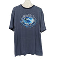 Vtg San Diego Surf Gear Ringer Graphic T Shirt Y2K Streetwear Vacation Size X L Unisex