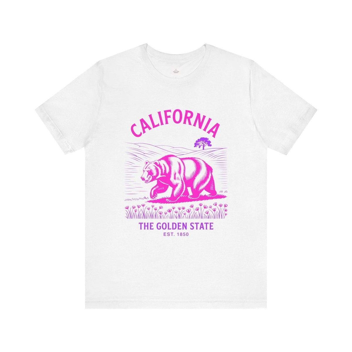 California Bear Graphic , Unisex Tee, Gift for Californians, Trendy [...] Unisex